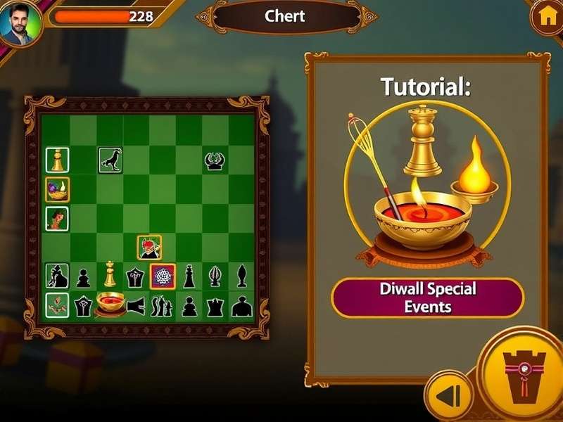Sanyasi Chess Triumph Diwali special event interface